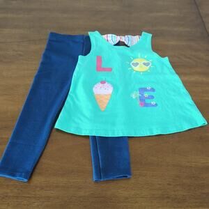 Baby top and bottom set NEW 18M